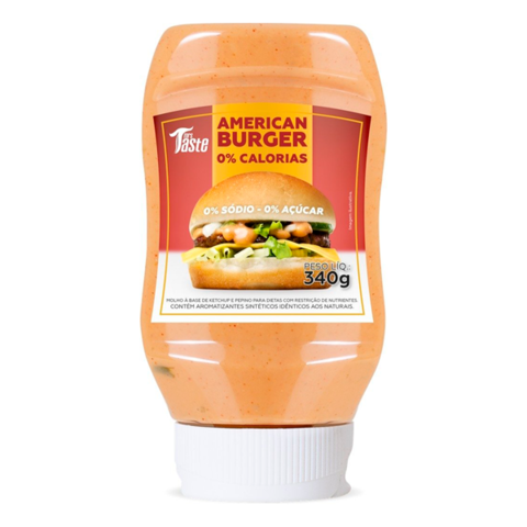 American Burger zero calorias - MRS TASTE