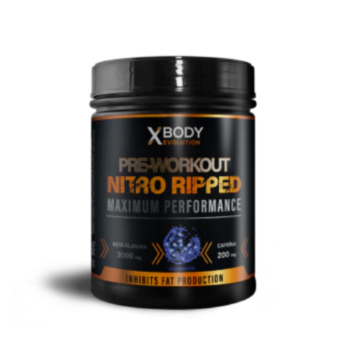 NITRO RIPPED PRE WORKOUT 300 GRS - XBODY EVOLUTION