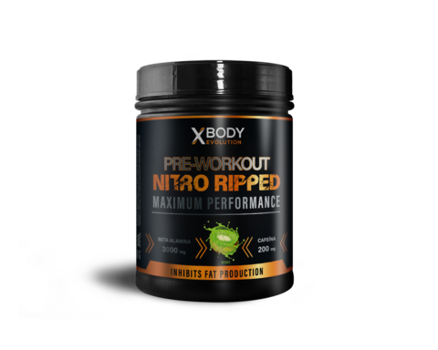 NITRO RIPPED PRE WORKOUT 300 GRS - XBODY EVOLUTION - comprar online