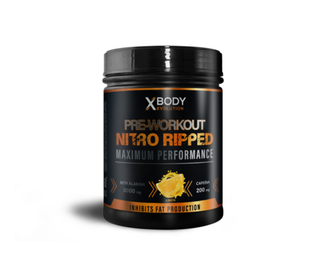 NITRO RIPPED PRE WORKOUT 300 GRS - XBODY EVOLUTION en internet