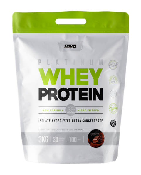 PLATINUM WHEY PROTEIN 3 KG - STAR NUTRITION - tienda online