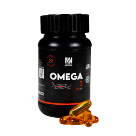 Omega 3 (Fish Oil) 60 Capsulas Blandas - Natural Nutrition