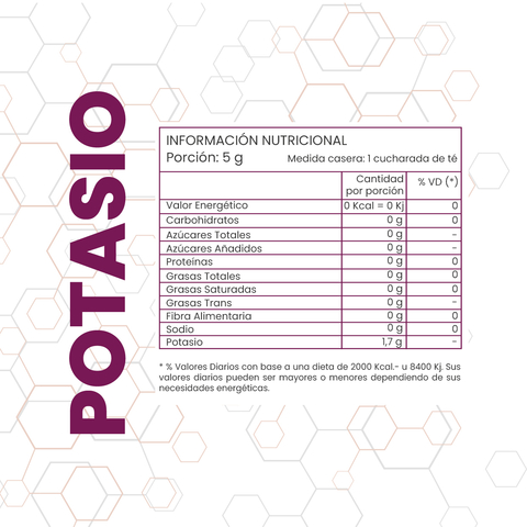 CITRAT0 DE POTASIO 150 GRS - ONE FIT - Off Suplementos