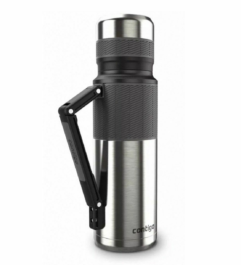 Termo Acero Inoxidable Grande 1200ml Plateado - Contigo