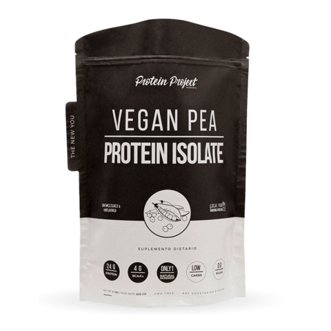 VEGAN PEA PROTEIN ISOLATE 2LB - PROTEIN PROJECT