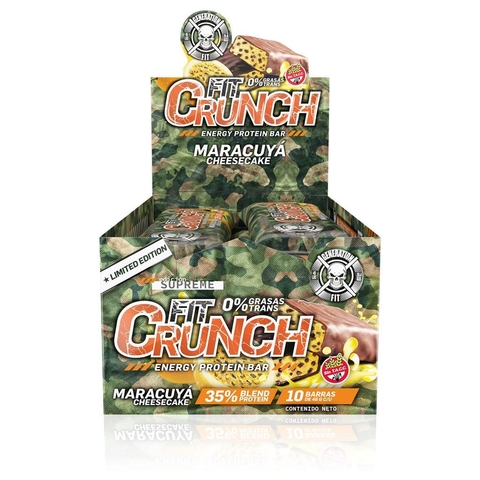 FIT CRUNCH PROTEIN BAR CAJA X 10 UNIDADES - GENERATION FIT