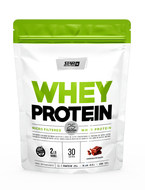 WHEY PROTEIN 2 LBS DOY PACK - STAR NUTRITION