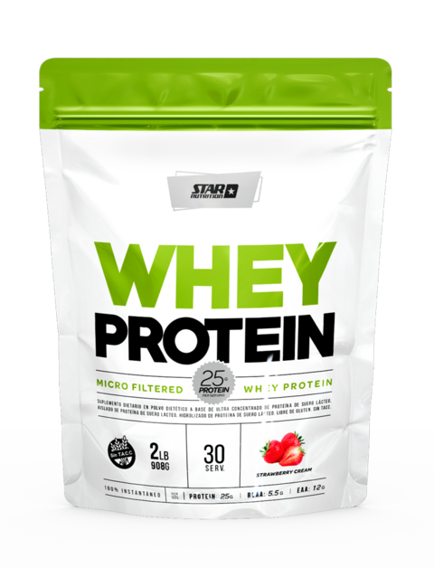 WHEY PROTEIN 2 LBS DOY PACK - STAR NUTRITION en internet