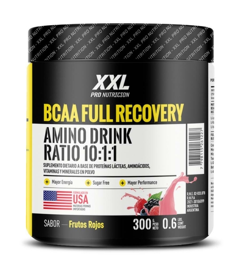Bcaa Full Recovery Amino Drink 10:1:1 30 Servicios - XXL