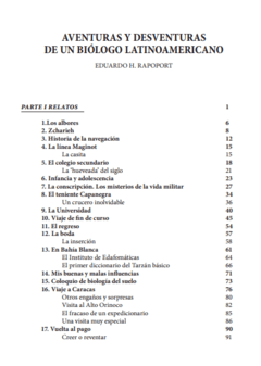 Aventuras y desventuras de un biólogo latinoamericano - online store