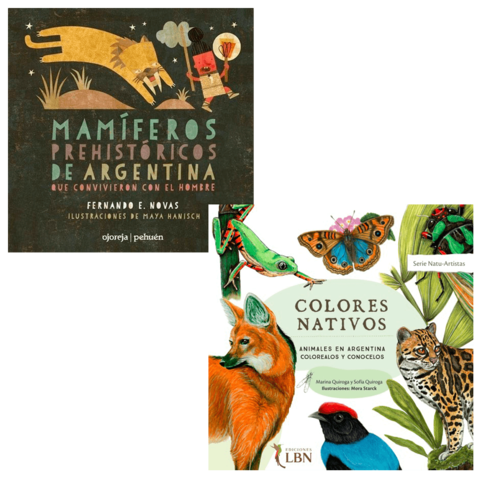 Combo: Mamíferos Prehistóricos de Argentina + Colores Nativos