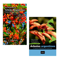 COMBO ARBOLES 2: Árboles Rioplatenses + Árboles Argentinos - 30 especies emblemáticas de nuestro país.