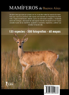 PRE-VENTA 1 (hasta el 10/03): MAMÍFEROS DE BUENOS AIRES (envíos a partir del 10/04) (copia) - La Biblioteca del Naturalista