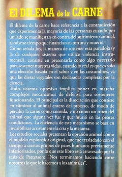 EL DILEMA DE LA CARNE - Contradicciones psicológicas, sociales y antropológicas de consumir animales - comprar online