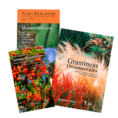 Combo Gramíneas Ornamentales + Árboles Rioplatenses + Flora Rioplatense