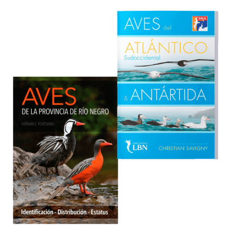 Combo Aves del Atlántico Sudoccidental + Aves de la provincia de Rio Negro