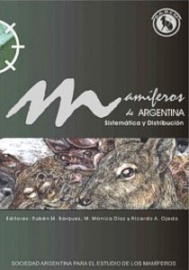 Libro: Mamíferos de Argentina. Sistemática y Distribución