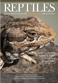 Libro: Reptiles de la Provincia de Río Negro, Argentina