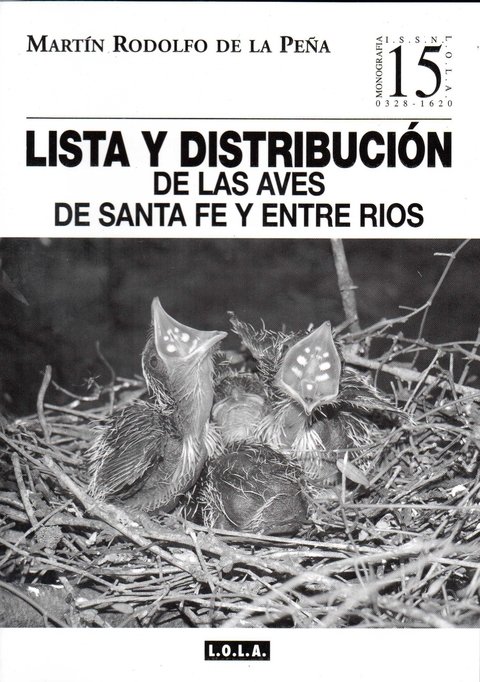 Lista y Distribucion de las Aves de Santa Fé y Entre Rios
