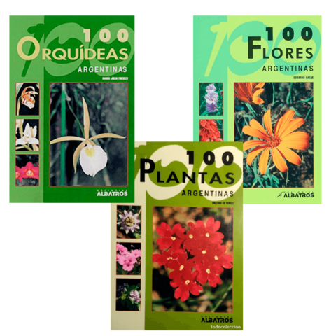 Combo VERDE 100: 100 Plantas Argentinas + 100 Orquídeas Argentinas + 100 Flores Argentinas