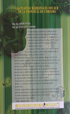 Las Plantas Medicinales del Sur de la Provincia de Córdoba - La Biblioteca del Naturalista
