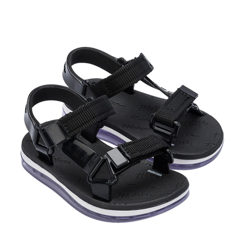 Sandalia melissa cheap infantil preta