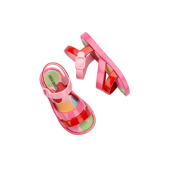 Mini Melissa Colorland BB Rosa/Vermelho - comprar online