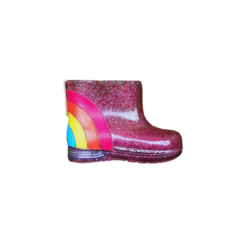 Galochinha Rainbow Glitter Pink