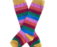 Meia Arco Iris Retro - comprar online