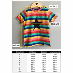 Camiseta infantil DINO PRETA com bordado - CANTAROLA