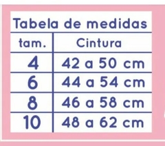 Kit com 3 calcinhas Rosa/Branca/Mescla - comprar online