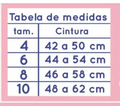 Kit com 3 calcinhas Pink/Branca/Mescla - comprar online