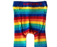 Meia Calça Infantil Super Arco Iris