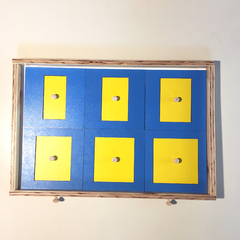 Gabinete Geométrico (azul y amarillo) en internet