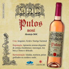 Vinho Putos Rosé 750ml - comprar online