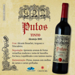 Vinho Putos Tinto 750ml - comprar online