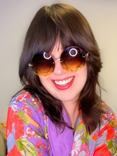 Flower W - Óculos de sol Genie Vintage 