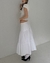 Whipped cream long skirt - comprar online