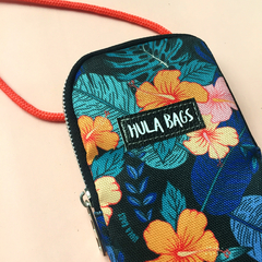 Portacelular estampa Hawaii Dark marca Hula Bags