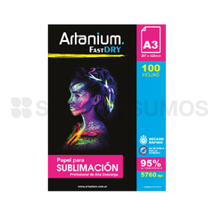 Papel para Sublimar Artanium Fast Dry - Paquete x 100 hojas en internet