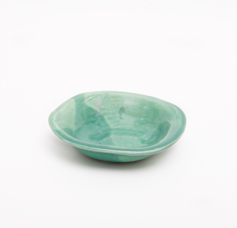 Jabonera individual de cerámica