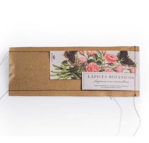 Pack de Lápices Botánicos Rosas Maravillosas