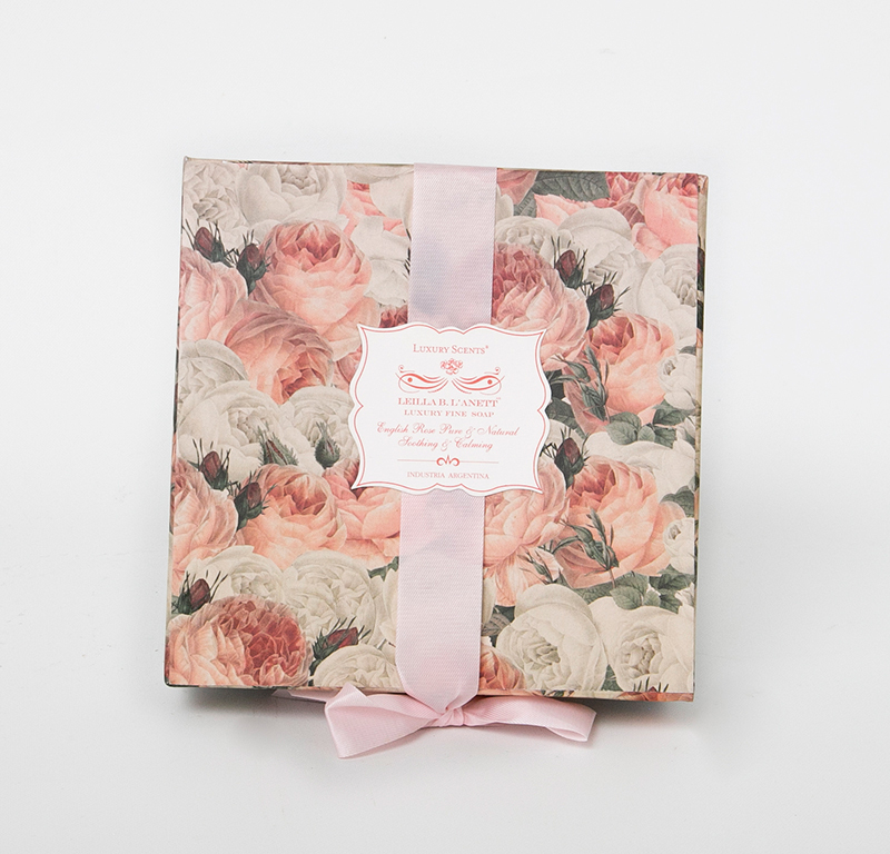 Jabón English Rose Caja - Comprar en Luxury Scents