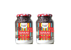 Kit 2 Cookies Mix Gotas de Chocolate - SEM GLÚTEN - Vida Gourmet 440g