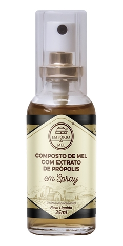 Spray de Mel com Extrato de Própolis 35ml - Empório do Mel - comprar online