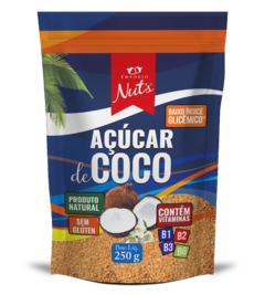 Açúcar de Coco - Empório Nut's - ZipLock 250g