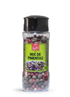 Mix de Pimenta em Grãos 40g no Moedor - Empório Nut's - comprar online