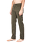 Pantalon de Gabardina Dennis Regular fit color Verde Militar en internet