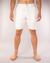 Bermuda Chino de Lino Tussor color Blanco OFF White - comprar online