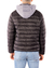 Campera inflable con capucha de frisa desmontable MD58 Denim collection - MD58